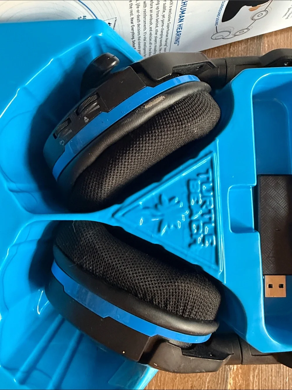 Turtle Beach Stealth 600 Wireless Gaming Headset - Black & Blue